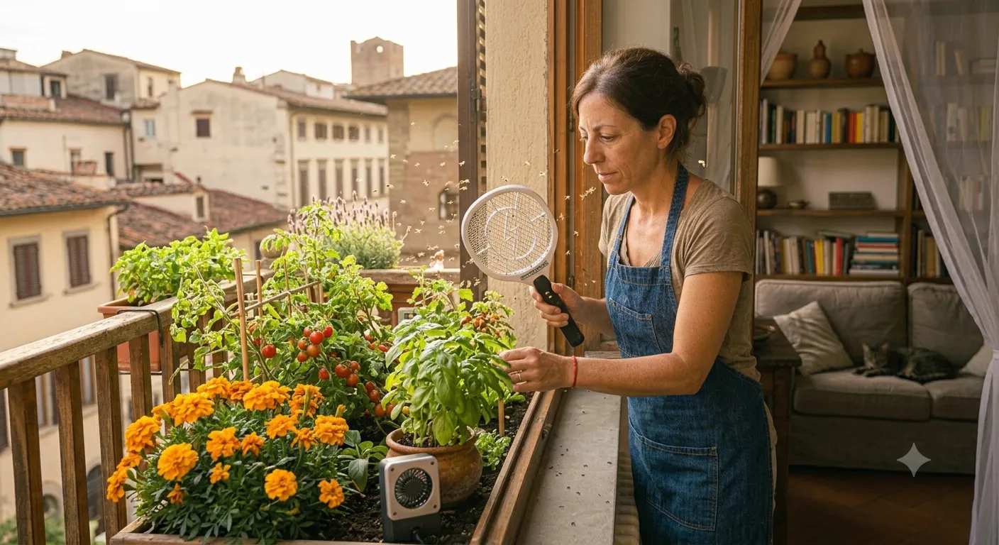 Basta una bottiglia per fare una trappola anti zanzare da balcone