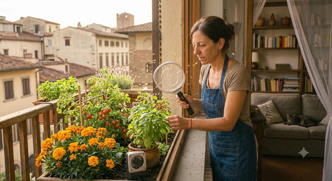 Basta una bottiglia per fare una trappola anti zanzare da balcone